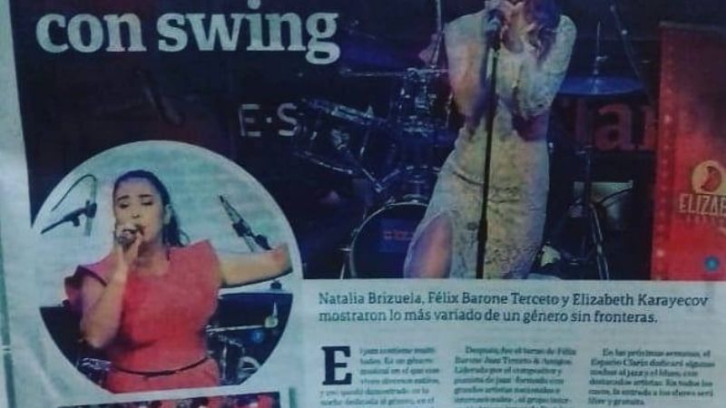 Artista catamarqueña fue destacada en el diario Clarín