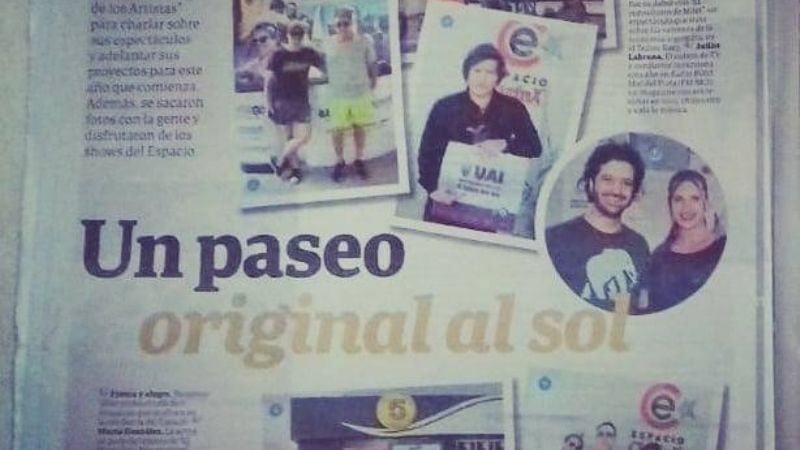 Artista catamarqueña fue destacada en el diario Clarín