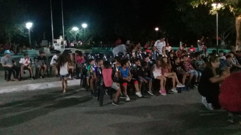 El Cine Móvil proyecta en Santa María