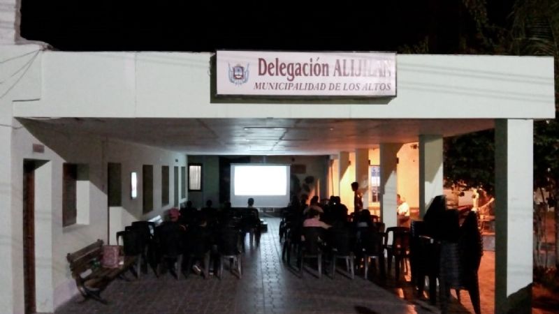 El Cine Móvil proyecta en Santa María