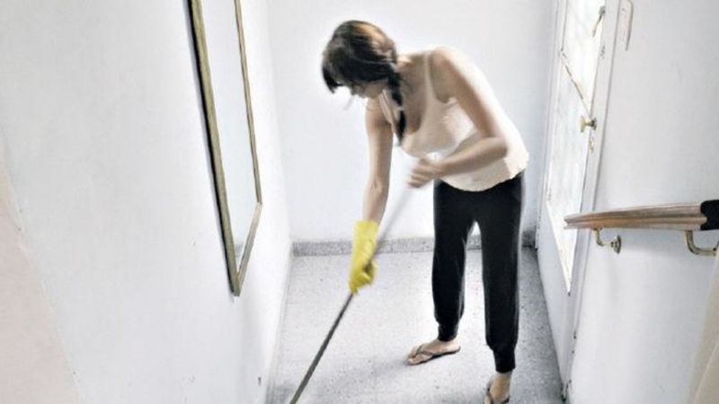 Suben desde este mes los aportes al personal de servicio doméstico