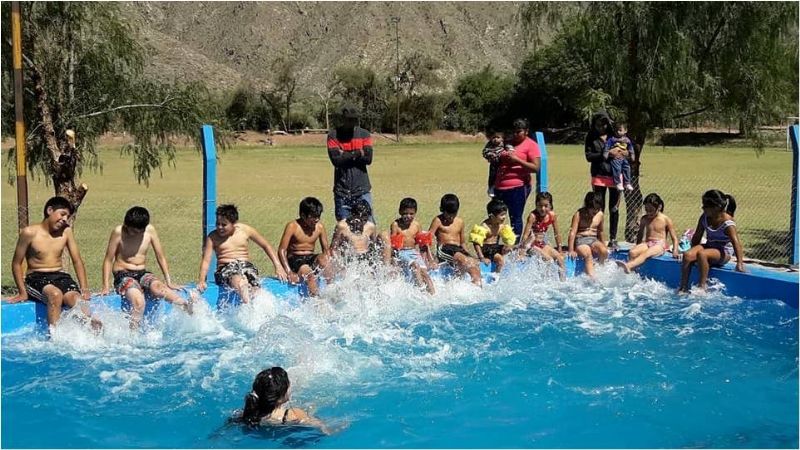 Se lanzó la colonia gratuita de vacaciones en Tinogasta