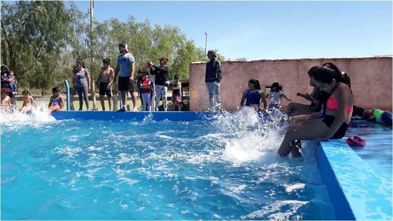 Se lanzó la colonia gratuita de vacaciones en Tinogasta