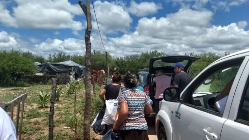 El Palomar recibió donaciones para damnificados