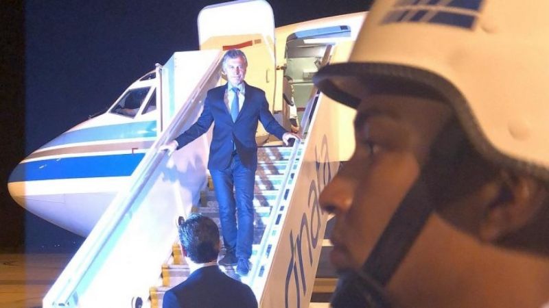 Macri ya está en Brasil para reunirse por primera vez con Bolsonaro