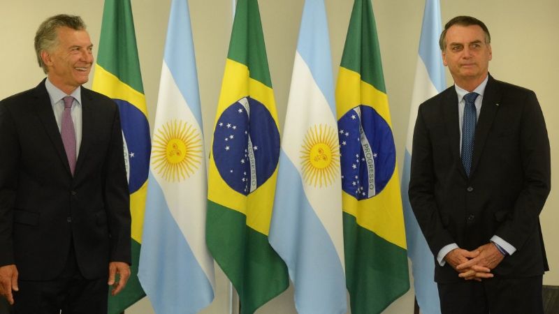 Macri y Bolsonaro quieren "adaptar el Mercosur al Siglo XXI"