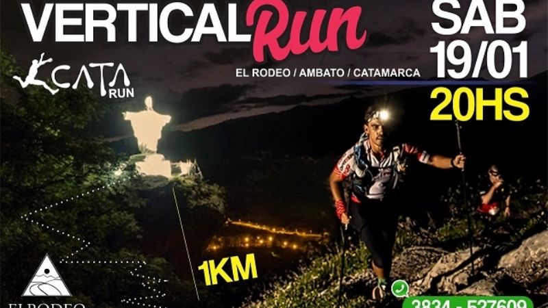 Todo listo para el "Vertical Run" en El Rodeo