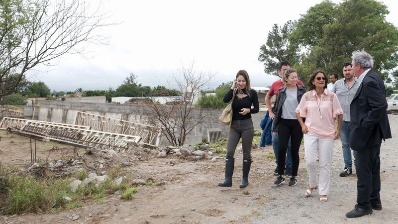 La Gobernadora recorrió obras