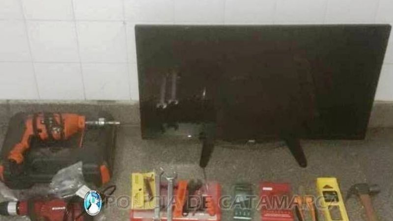 Esclarecen robos en Andalgalá