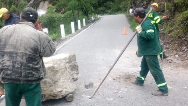 Así están algunos caminos tras la lluvia