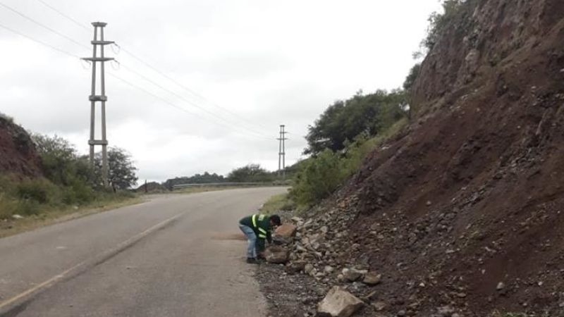 Así están algunos caminos tras la lluvia