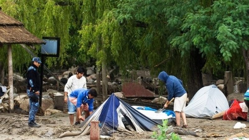 Dos apuñalados en el camping de Las Pirquitas