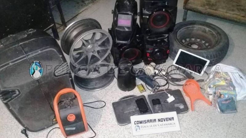 Atrapan a un adolescente que perpetró un raid delictivo