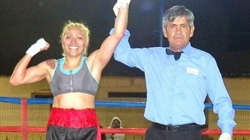 Exitoso debut de “La Barby de Acero” Nieva, en Pomán