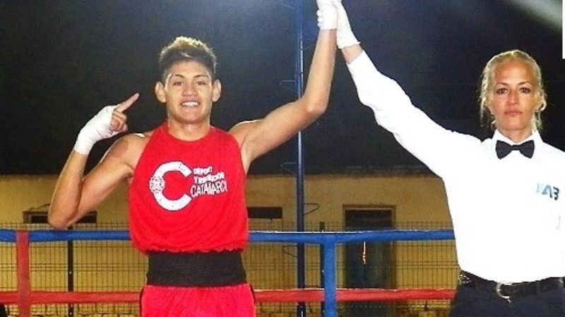 Exitoso debut de “La Barby de Acero” Nieva, en Pomán