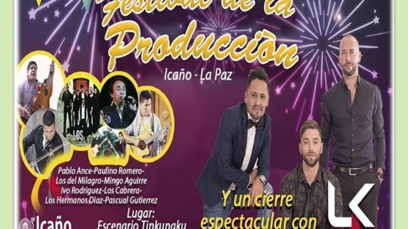 Festival de la Producción en Icaño
