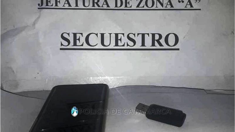 Recuperan un celular y un pendrive robados en Nueva Coneta