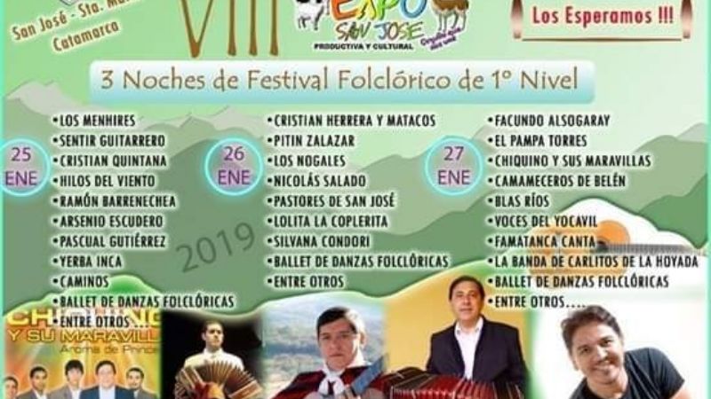 Ultiman detalles para la Expo Productiva y Cultural en San José