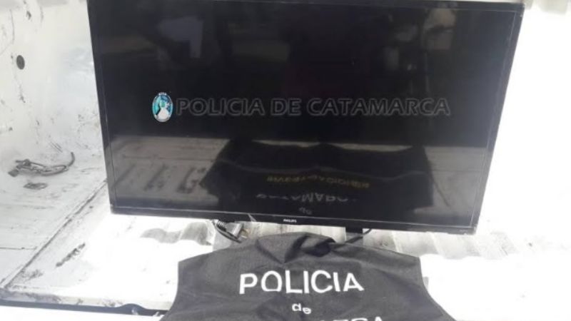 Aprehenden a un joven y recuperan elementos sustraídos en la Capital