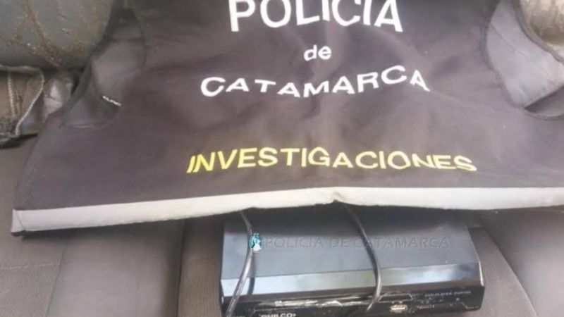 Aprehenden a un joven y recuperan elementos sustraídos en la Capital