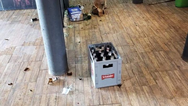 Destrozaron y robaron en “Lucky Bar” en Recreo