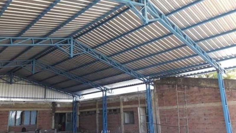 El techo para la Escuela N°270 de El Alto es una realidad