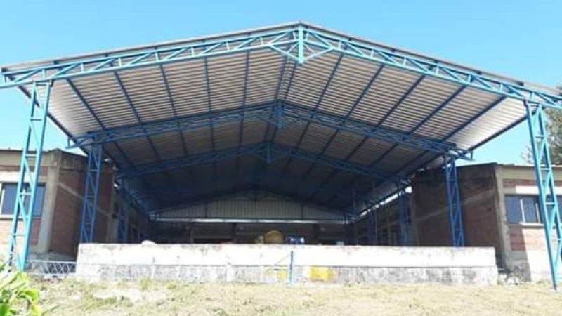 El techo para la Escuela N°270 de El Alto es una realidad