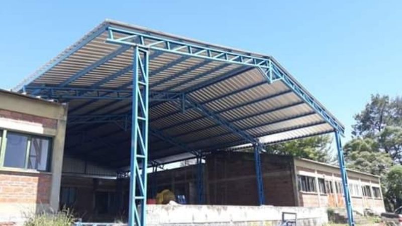 El techo para la Escuela N°270 de El Alto es una realidad