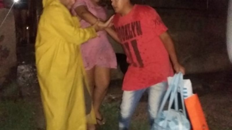 Defensa Civil asistió a mujer en trabajo de parto