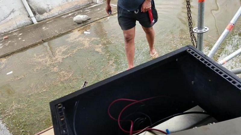 Temporal sorprendió durante el Festival del Pimiento y provocó destrozos