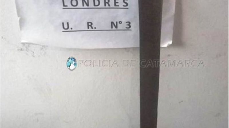 Golpeó y quiso machetear a su madre de 86 años