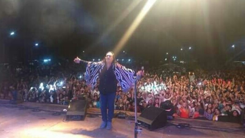 Sergio Galleguillo copó la segunda noche del Festival de la Nuez