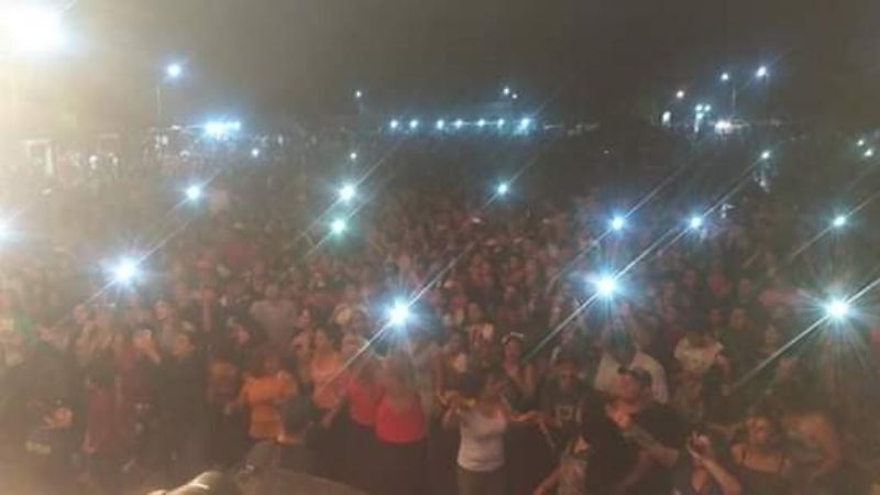 Sergio Galleguillo copó la segunda noche del Festival de la Nuez