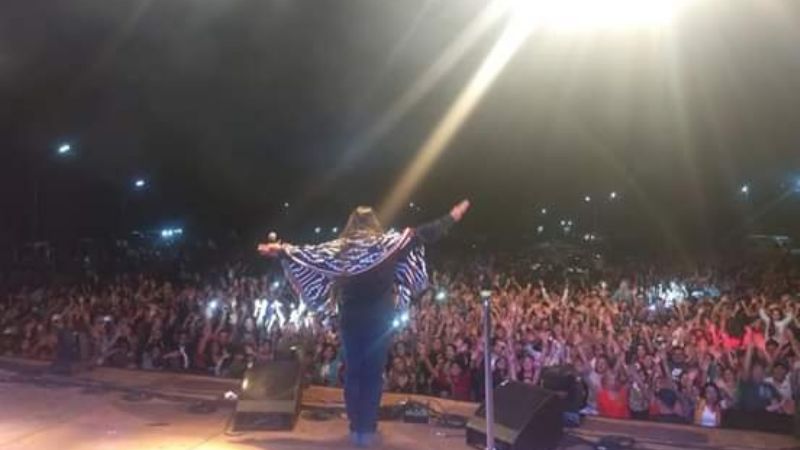 Sergio Galleguillo copó la segunda noche del Festival de la Nuez