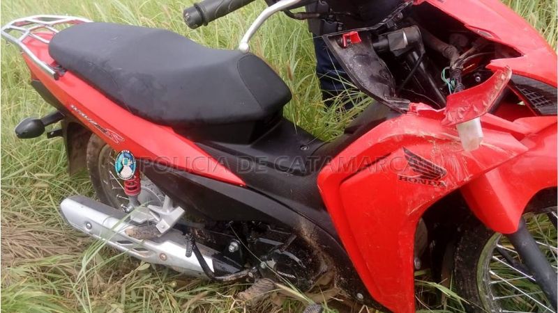 Recuperan una moto robada en La Paz