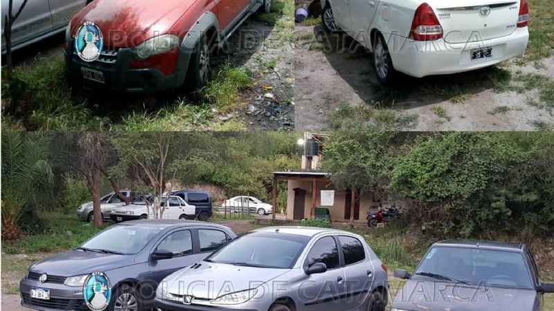 Imparable ola de infractores: Secuestran 176 vehículos y droga