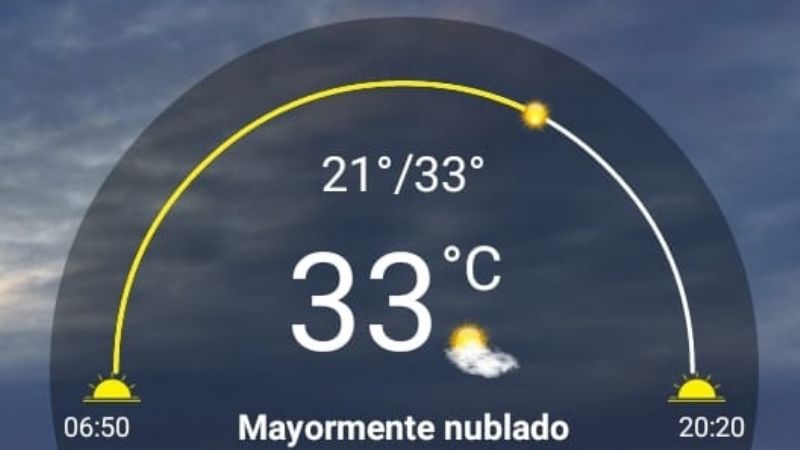 Calor abrazador, en El Alto