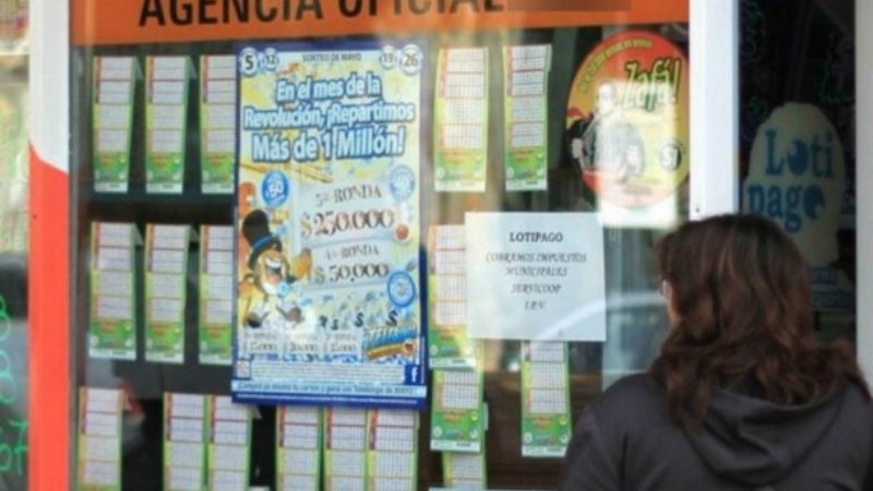 Ganó un millón de pesos en el Loto pero los perdió por no ir a cobrar el premio
