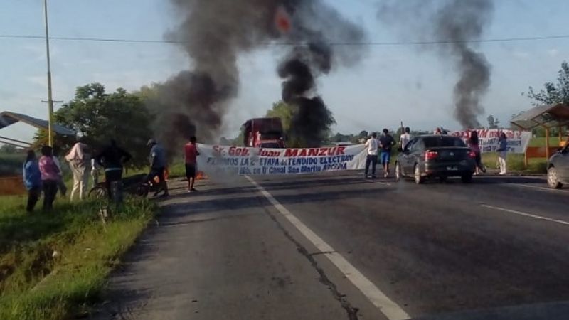 VN advierte por corte sobre la Ruta 38, en Tucumán