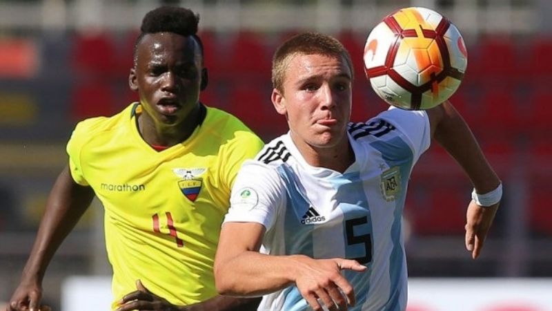 Argentina con Ecuador por el hexagonal del Sub 20