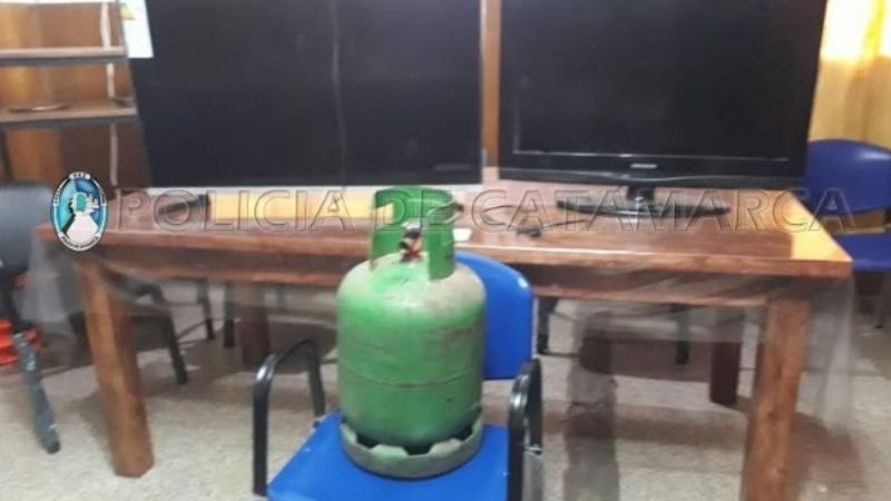 En La Rioja, encuentran cosas robadas en Tinogasta