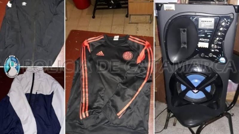 Durante un registro recuperan elementos sustraídos