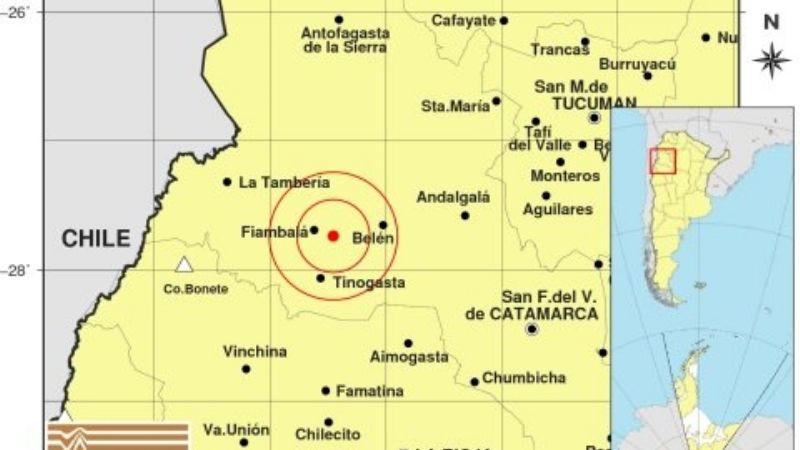 Tarde movida cerca de Fiambalá