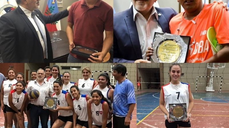 El Senado reconoció a jóvenes deportistas belichos