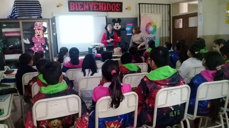 El INADI capacitó a más 1500 alumnos durante el 2018