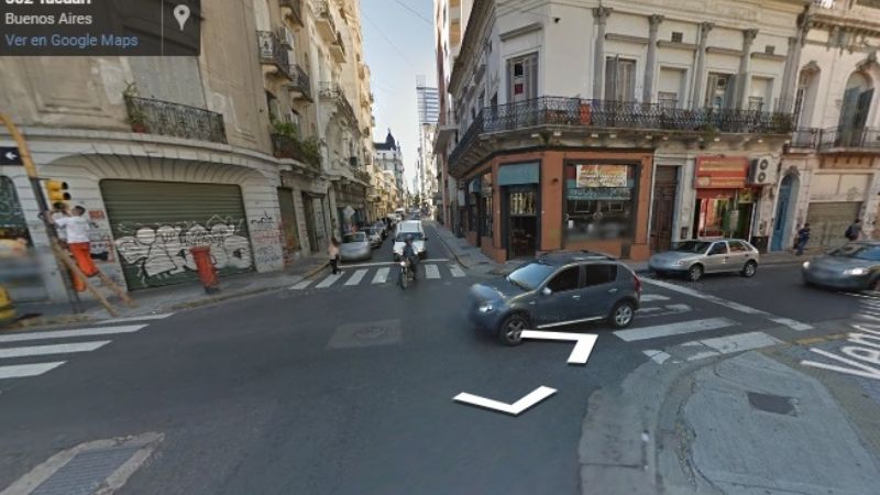 Balearon a un turista sueco en el centro porteño y tuvieron que amputarle una pierna