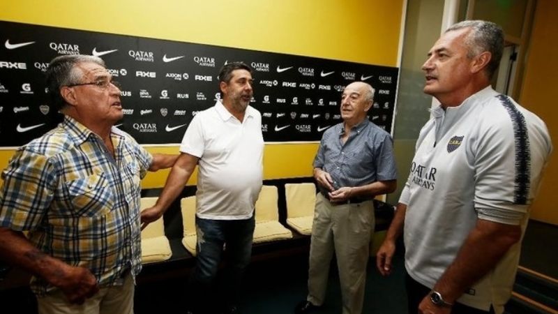 Alfaro en Boca, recibido por Rojitas y Madurga
