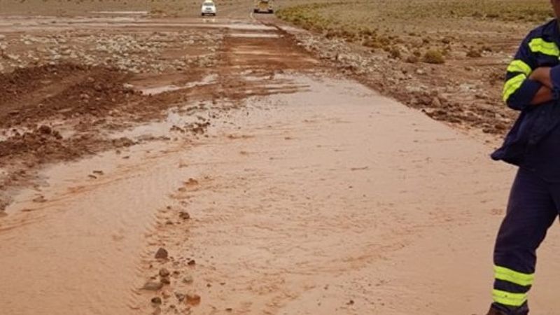 Así está la Ruta 60 entre Las Angosturas y Cortaderas