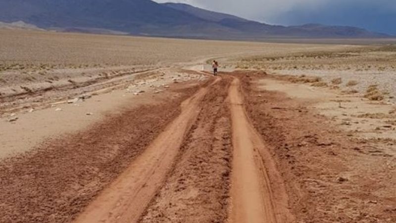 Así está la Ruta 60 entre Las Angosturas y Cortaderas