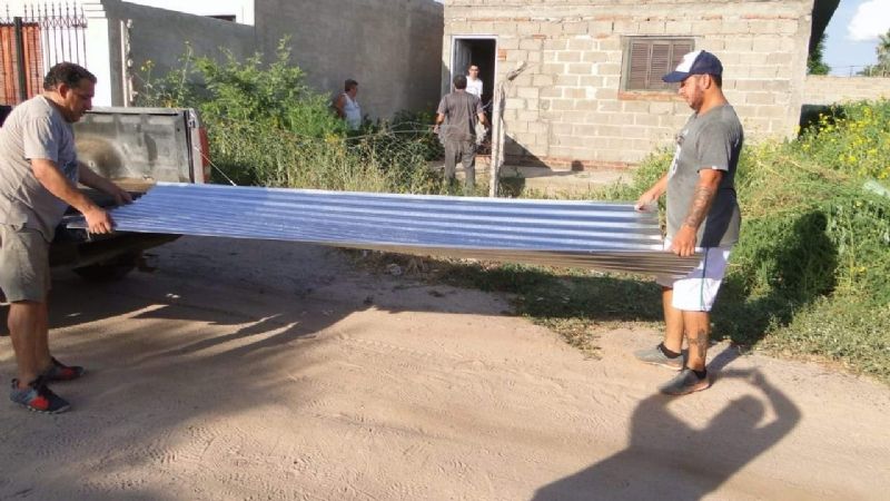 Techo para el Centro de Jubilados San Roque